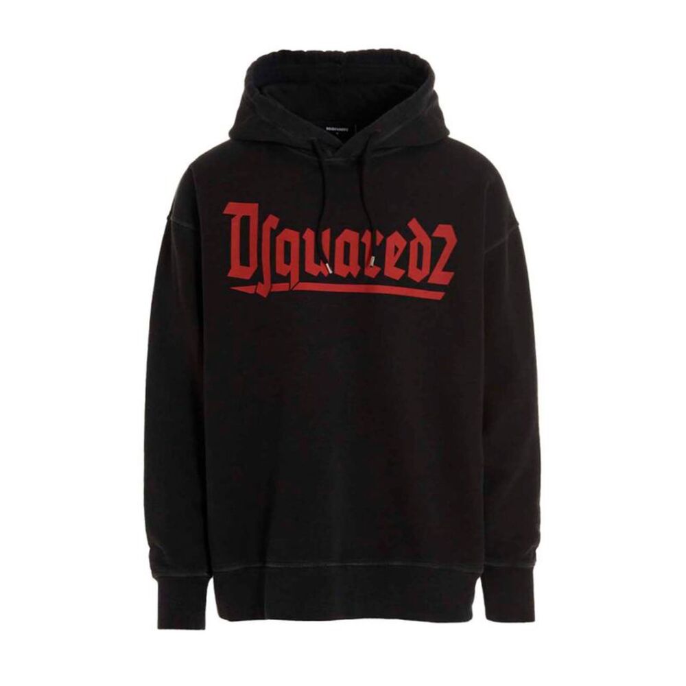 Dsquared² Black Cotton Men's Sweatshirt